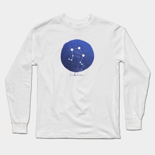 Libra Starry Sky Long Sleeve T-Shirt